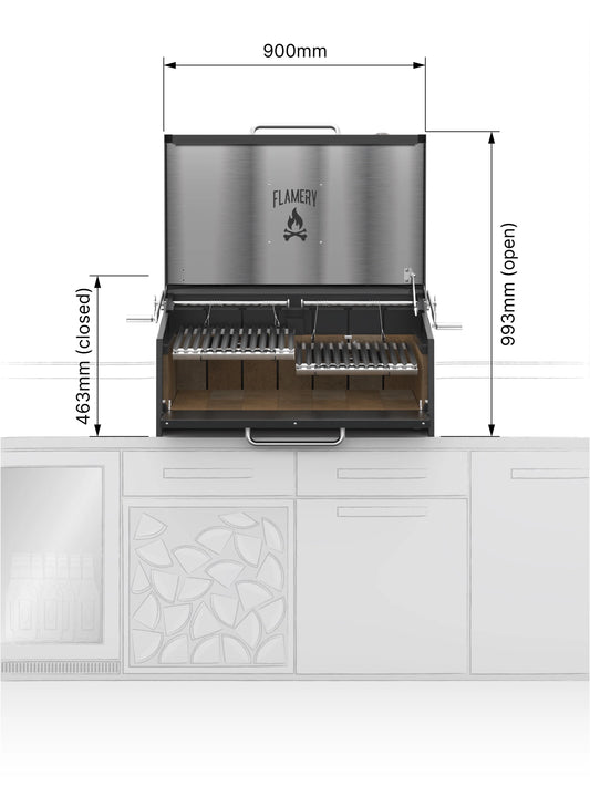 ASADO PRO.3.1 SMALL ASADO GRILL BUILT IN