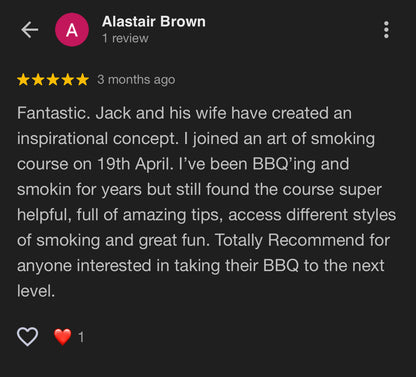 The Art of Smoking - 18 October 2025 10:00am - 14:00pm
