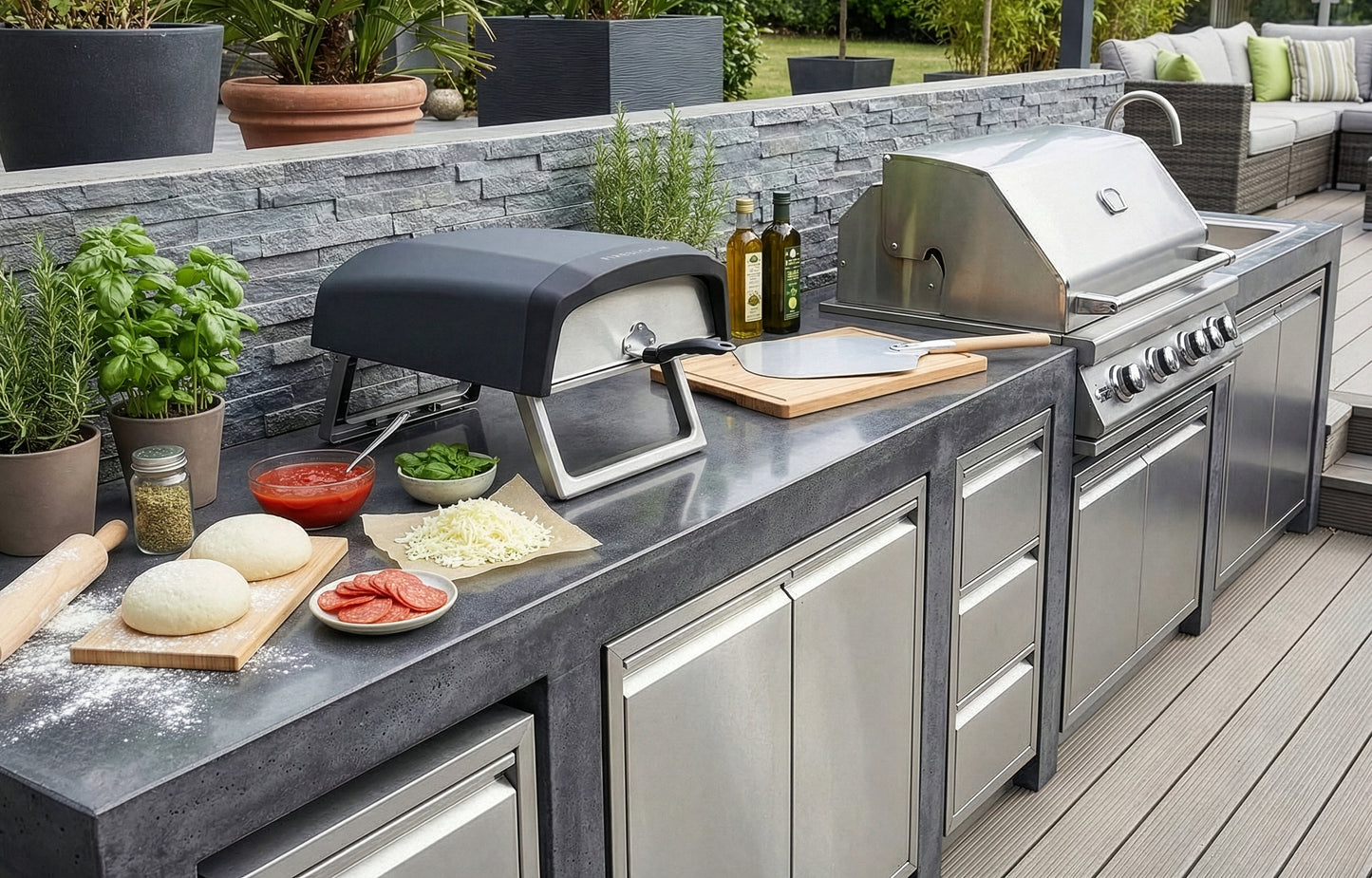 FIREBLOOM EP01 ELECTRIC PIZZA OVEN