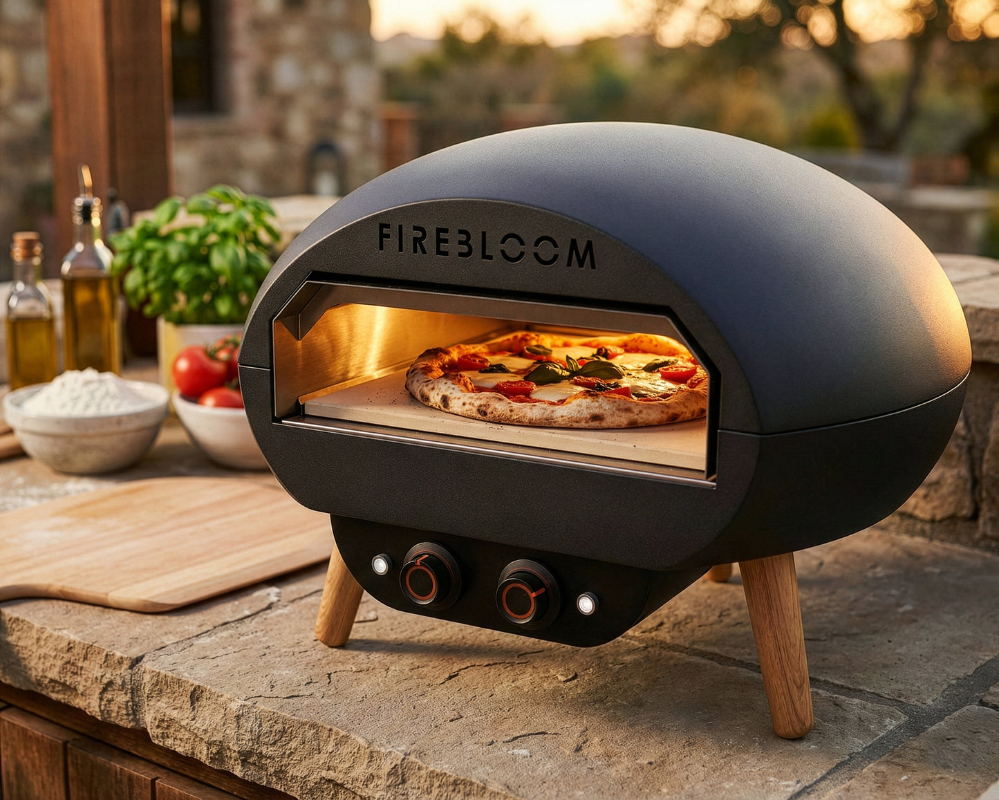FIREBLOOM EP03 ELECTRIC PIZZA OVEN