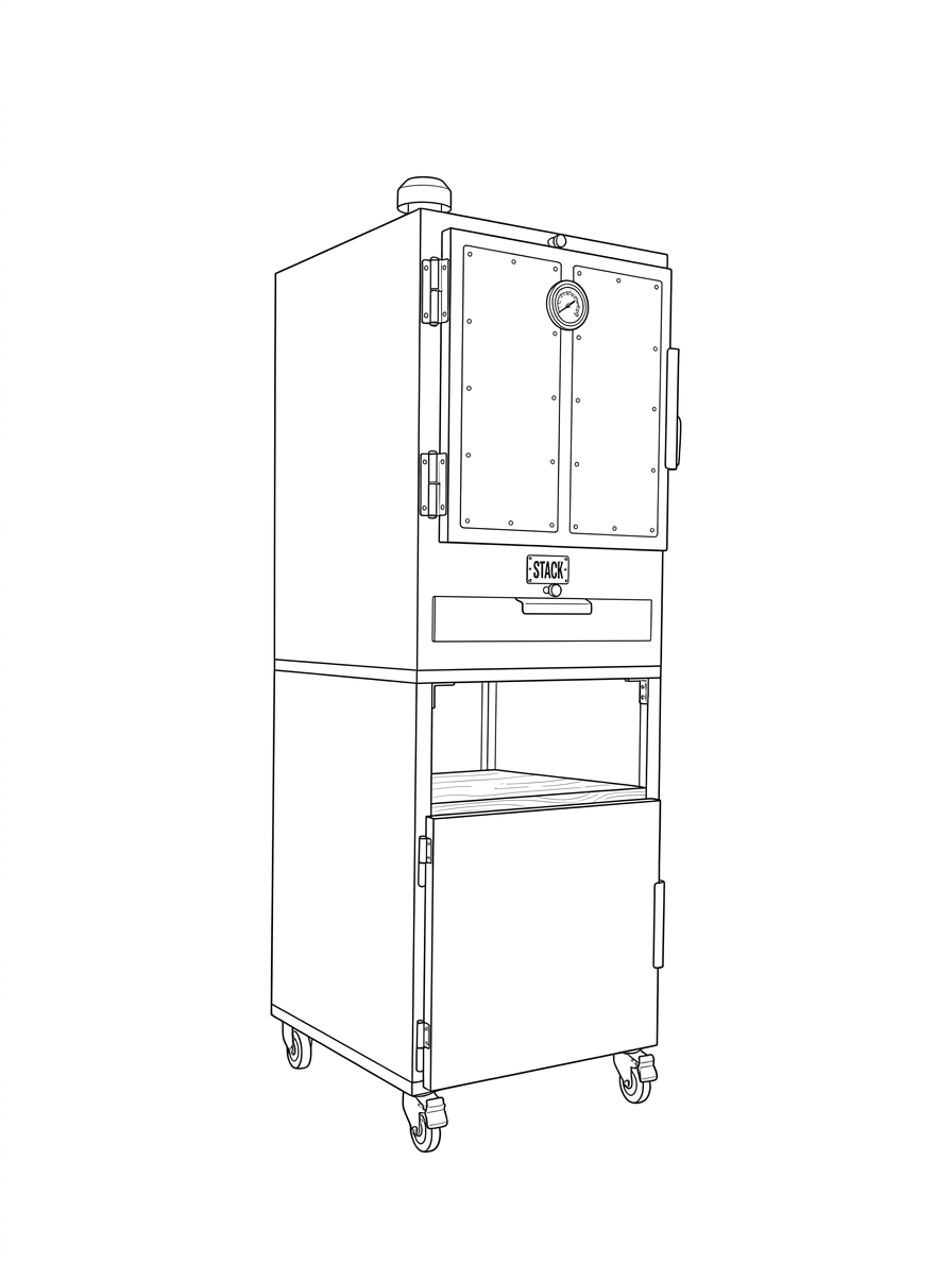 FULL STACK OVEN (OVEN WITH CABINET)