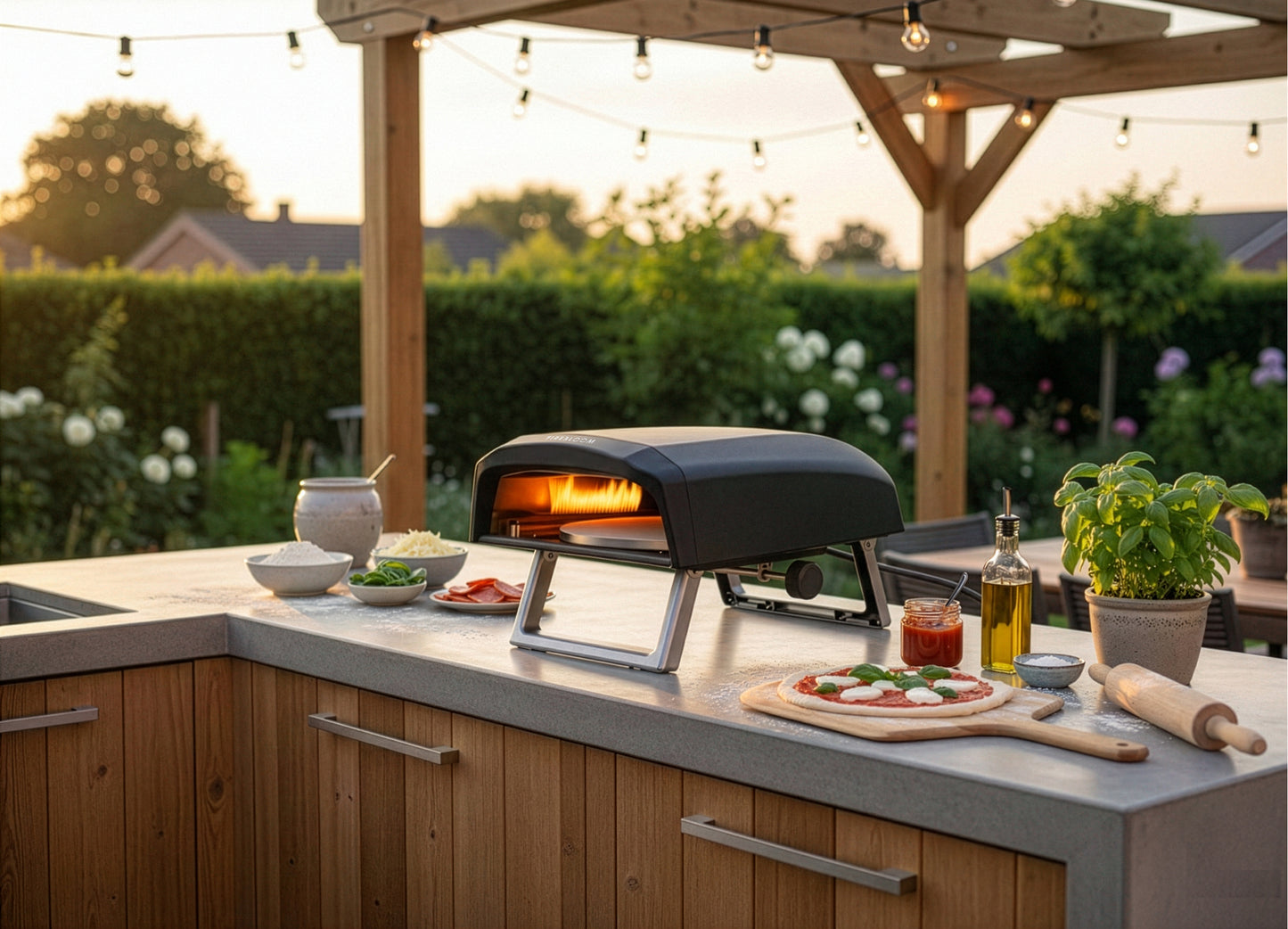 FIREBLOOM GP01 GAS PIZZA OVEN