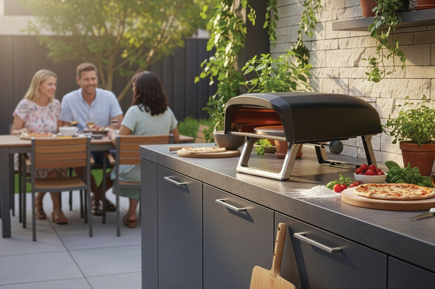 FIREBLOOM GP01 GAS PIZZA OVEN