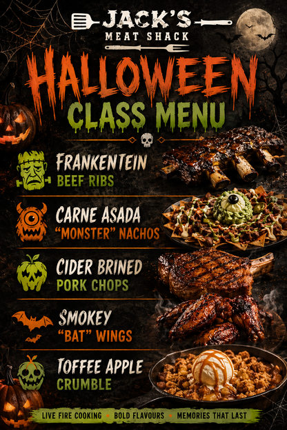 Live Fire Class- Halloween Extravaganza - 30 October 2027 1000am - 1500pm